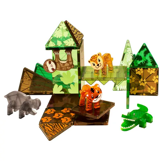 Magna-Tiles Magna-Tiles | Jungle Animals 25 Stuks Set