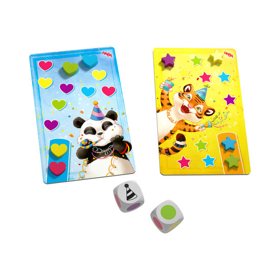 Haba Haba | Jeu de société Hourra ! Il pleut des confettis Un jeu haut en couleur