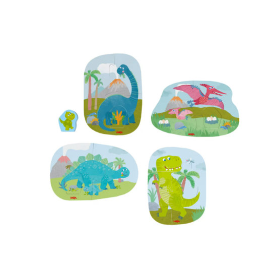 Haba Haba | 4 Eerste Puzzels Dino's