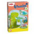 Haba Haba | 4 Eerste Puzzels Dino's