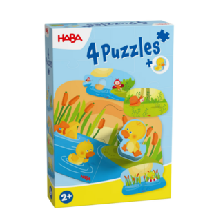 Haba | 4 First Puzzles Young Animals