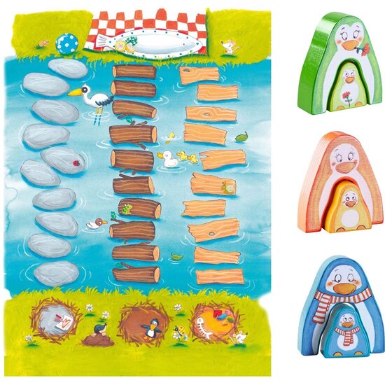 Haba Haba | Game My first games - Hup, little penguin, hup!