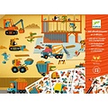 Djeco Djeco | + 100 Transfer Stickers and 3 Large Asphalt Decors