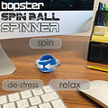 Bopster Bopster | Spin Ball Spinner Blue