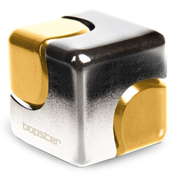 Bopster | Fidget Cube Spinner Silver & Gold