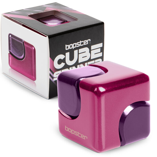 Bopster Bopster | Fidget Cube Spinner Pink & Purple