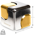 Bopster Bopster | Fidget Cube Spinner Silver & Gold