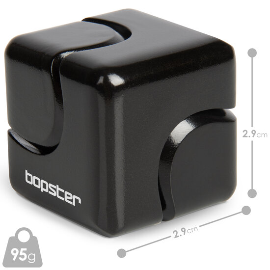 Bopster Bopster | Fidget Cube Spinner Black