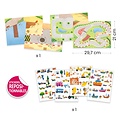 Djeco Djeco | Stickers Om Rechtop Te Zetten-Voertuigen