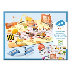 Djeco | Stickers to Stand Up - Vehicles