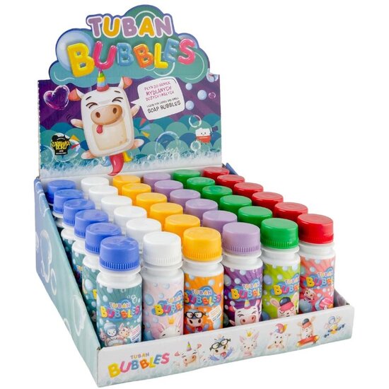Tuban Tuban | Kleine Seifenblasen 60 ml Sortiment