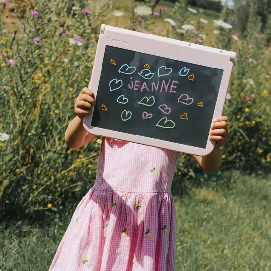 Kidywolf Kidywolf | Kidydraw – Pro Leuchtendes Zeichenbrett Rosa Let's Draw Fashion