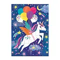Mudpuppy Mudpuppy | Unicorn Party Greeting Card Puzzle