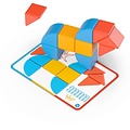 Geomag Geomag | Magicube Vormenblokken en Kaarten 16 Stuks