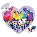 Mudpuppy Mudpuppy | Love in the Wild 24 Piece Shaped Mini Puzzle