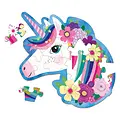Mudpuppy Mudpuppy | Unicorn 24 Piece Shaped Mini Puzzle