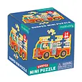 Mudpuppy Mudpuppy | Firetruck 24 Piece Shaped Mini Puzzle