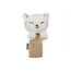 Jollein Jollein | Tiny Park Charlie Cat wrist rattle