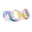 Bling2o Bling2o | Tauchbrille Bright Stripe Rainbow Ribbon +6Y