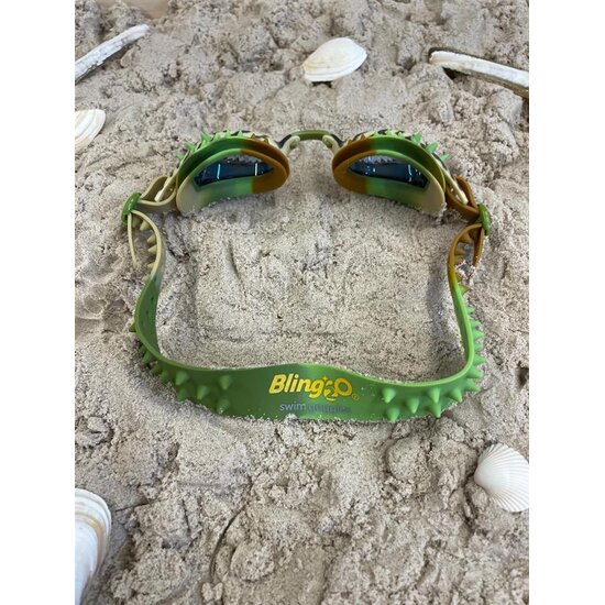 Bling2o Bling2o | Lunettes de plongée Prehistoric Times Carnivore Brown +3Y