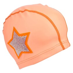 Bling2o | Coral Star Orange Bath Cap +3Y