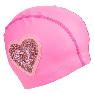 Bling2o | Bonnet de bain Cœur Rose +3 ans