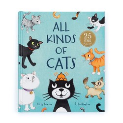 Jellycat | Livre All Kinds of Cats