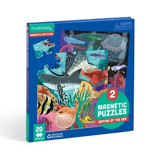 Mudpuppy | Magnetisches Puzzle Tiefen des Meeres