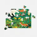Mudpuppy Mudpuppy | Doppelseitiges Puzzle Land & Meer Raubtiere 100 Teile