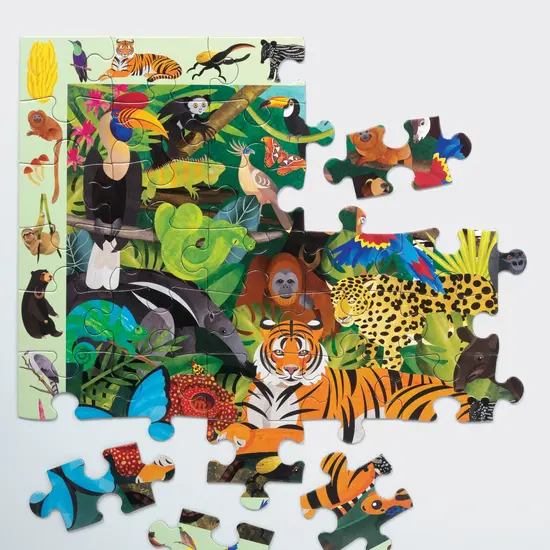 Mudpuppy Mudpuppy | Search and Find Puzzle Rainforest 64 Pieces