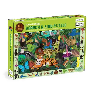 Mudpuppy | Zoek En Vind Puzzel  Regenwoud 64 Stuks