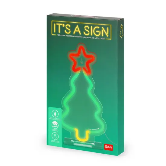 Legami Legami | Neon-effect led-bord It's A Sign Xmax Tree