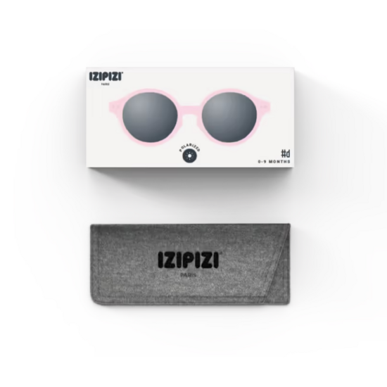 Izipizi Izipizi | Sonnenbrille BABY #d Pastellrosa 0-9 Monate