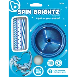 Brightz | Spin Brightz Speichenrohr hellblaues Muster
