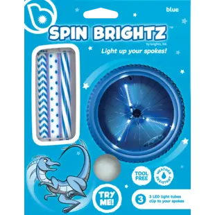 Brightz | Spin Brightz Spoke Tube Light Blue Pattern