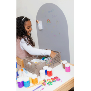 Kinderly | Magnetische Tapete Grey