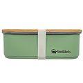 Smikkels Smikkels | Lunchbox mit Bambusdeckel, grün, 900 ml