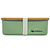 Smikkels Smikkels | Lunchbox with Bamboo Lid Green 900ml