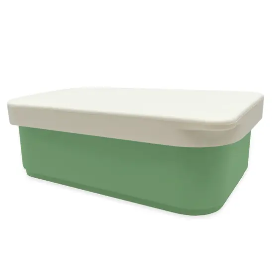 Smikkels Smikkels | Lunchbox with Silicone Lid Green 900ml