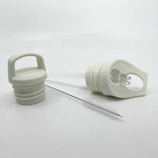 Smikkels Smikkels | Bouteille isotherme en acier inoxydable blanc 350 ml