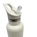 Smikkels Smikkels | Thermos-Trinkflasche Edelstahl Weiß 350 ml