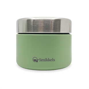 Smikkels | Voedselcontainer RVS Groen 420ml