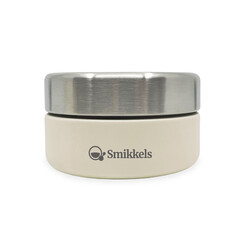 Smikkels | Food container stainless steel white 280ml