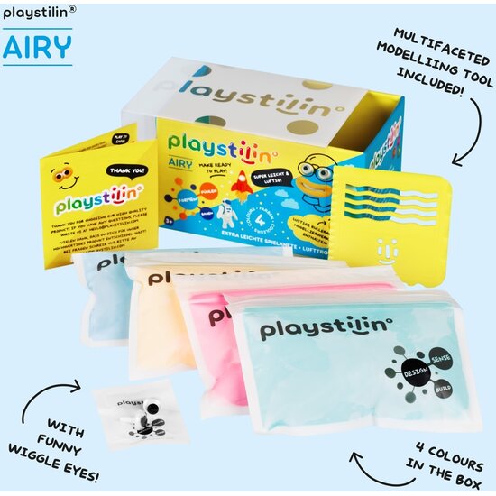 Playstilin Playstilin | Airy Extra Lichte Klei