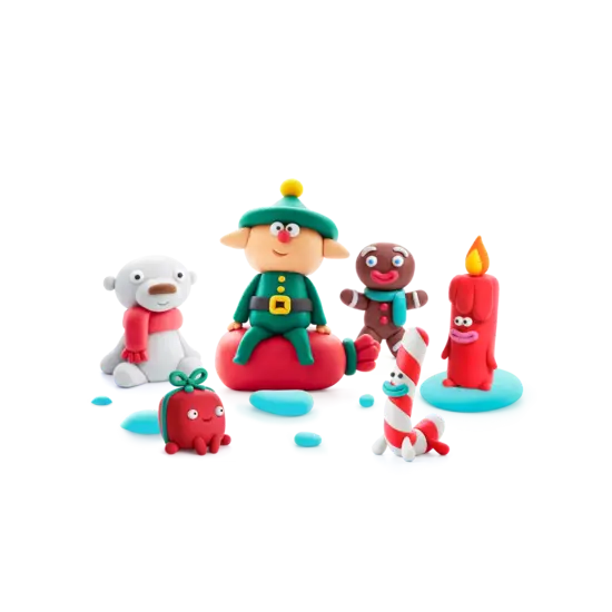 Hey Clay Hey Clay | Modelliermasse Winter Holidays Candle