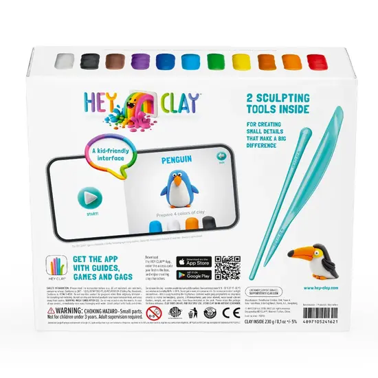 Hey Clay Hey Clay | Modelling clay Birds