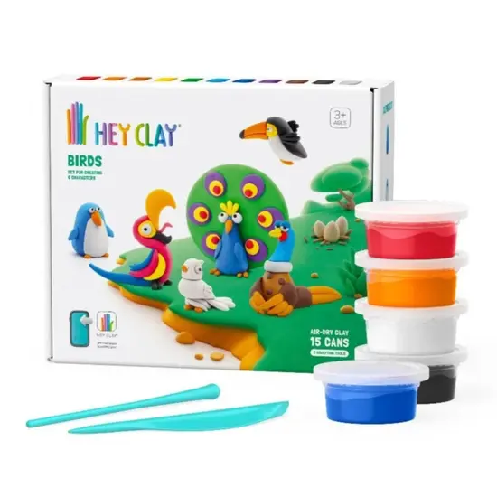 Hey Clay Hey Clay | Boetseerklei  Vogels