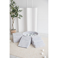 Moje Moje | 3 Elementen + Ballenbad - Teddy Grey 90x30 cm + 200 Ballen