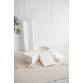 Moje Moje | 3 Elements + Ball Pool - Teddy White 90x30 cm + 200 Balls