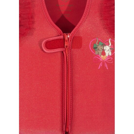 Konges Slojd Konges Slojd | Thalia Swim Vest Viva Magenta  3-6Y